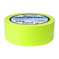 Pro Tapes Artist Tape 2x60yds FL Yellow 5 Pro Tapes Artist Tape 2x60yds FL Yellow -Toy World 001UPCA260MFLYEL 3