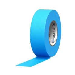 Pro Tapes Gaff 2x50yds FL Blue Cloth Tape -Toy World 001UPCG250MFLBLU 3
