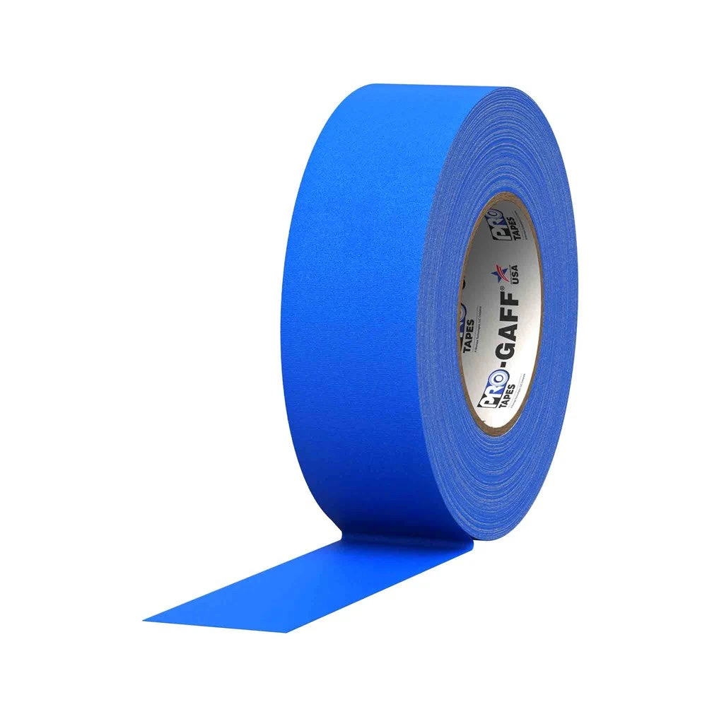 Pro Tapes Gaff 2x55yds Electric Blue Cloth Tape 3 Pro Tapes Gaff 2x55yds Electric Blue Cloth Tape - Image 3
