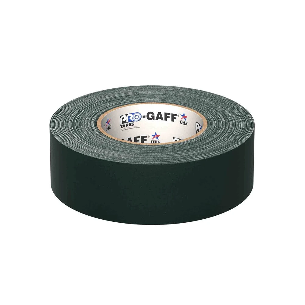 Pro Tapes Gaff 2x55yds Green Cloth Tape 2 Pro Tapes Gaff 2x55yds Green Cloth Tape - Image 2