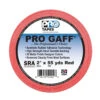 Pro Tapes Gaff 2x55yds Red Cloth Tape -Toy World 001UPCG255MRED