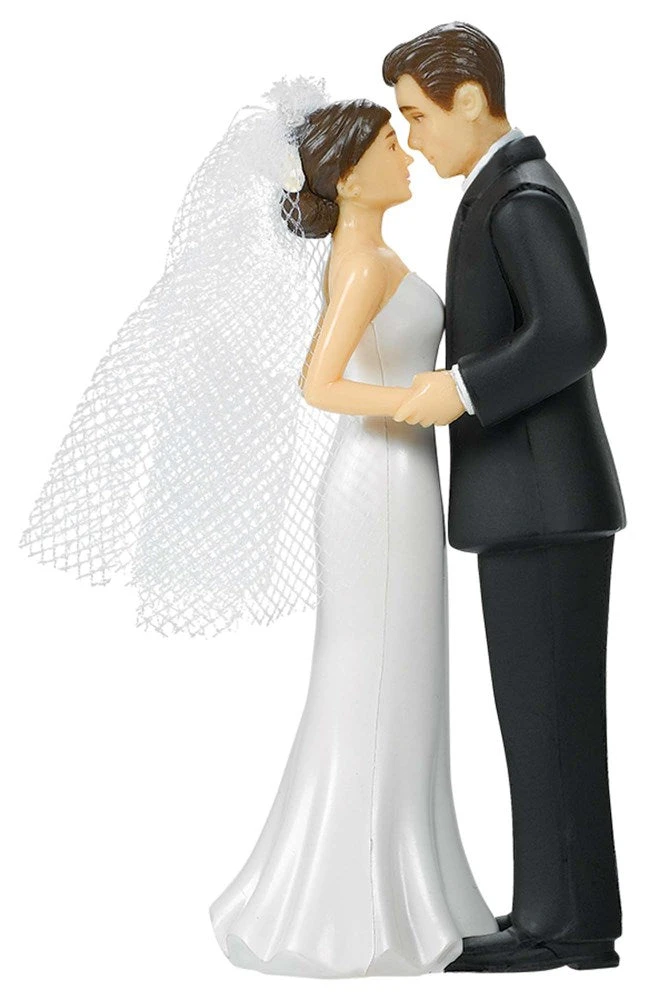 AMS Bride And Groom Cake Topper 1ct 1 AMS Bride And Groom Cake Topper 1ct