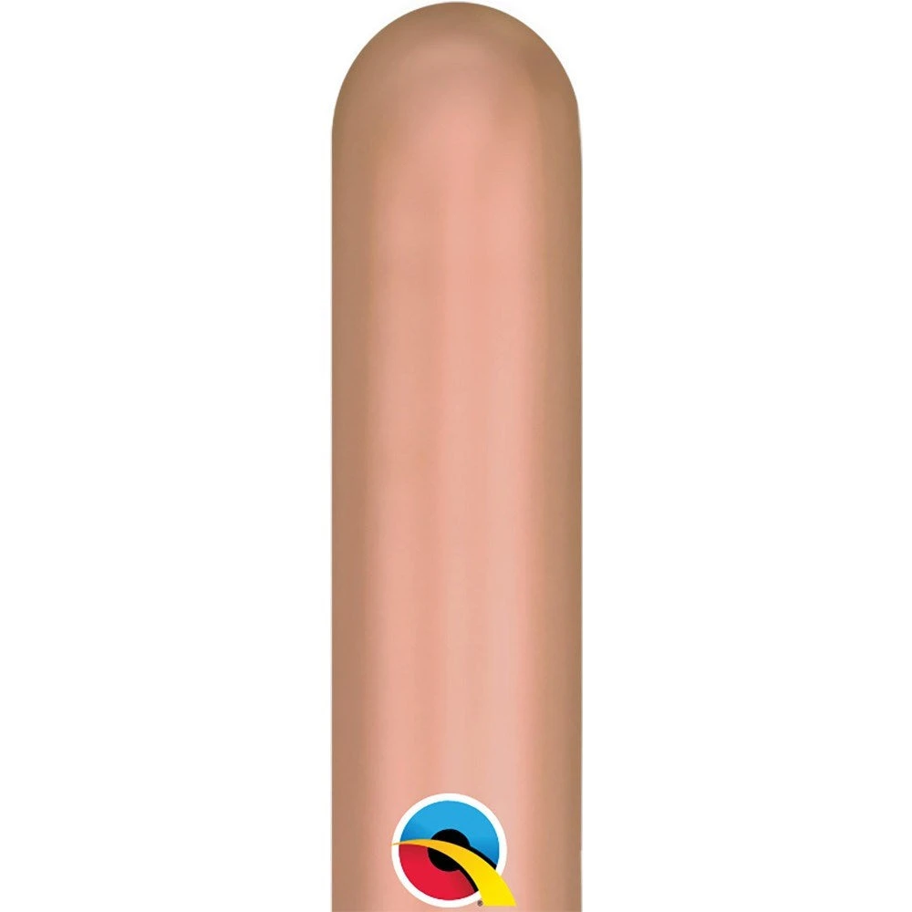 Qualatex Chrome Balloon 260Q Rose Gold 100ct 1 Qualatex Chrome Balloon 260Q Rose Gold 100ct