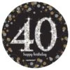 AMS Sparkling Celebration Happy Birthday 40 Spray Centerpiece 1ct -Toy World 110294