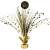 AMS Gold Birthday Spray Centerpiece 1ct 2 AMS Gold Birthday Spray Centerpiece 1ct -Toy World 110390