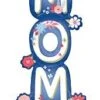 Anagram Artful Florals MOM 51in Foil Airloonz 3 Anagram Artful Florals MOM 51in Foil Airloonz -Toy World 110741