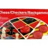 Checkers-Chess-Backgammom (Folding Board 2 Checkers-Chess-Backgammom (Folding Board -Toy World 1113 12