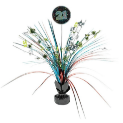 AMS Brilliant Birthday 21st Spray Centerpiec