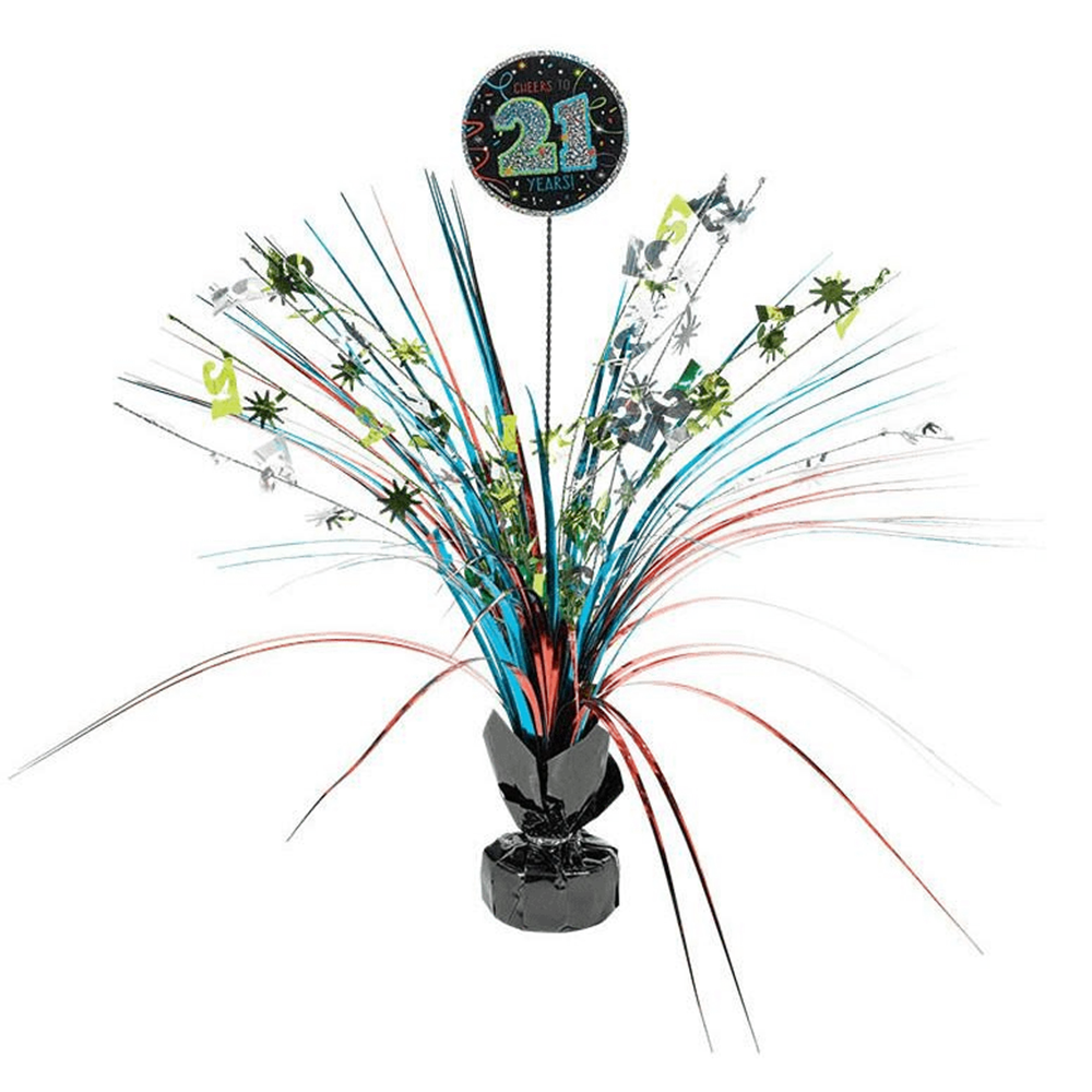 AMS Brilliant Birthday 21st Spray Centerpiec 1 AMS Brilliant Birthday 21st Spray Centerpiec