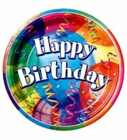 Brilliant Birthday Plate (S) 8ct