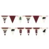 AMS Lumber Jack Pennant Banner -Toy World 120386