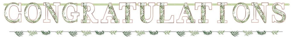 AMS Love And Leaves Jumbo Banner Kit 2ct 1 AMS Love And Leaves Jumbo Banner Kit 2ct