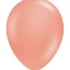 Tuftex Metallic Rose Gold 11 Inch Latex Balloons 12ct -Toy World 12140TFTX