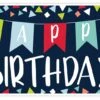 AMS A Reason To Celebrate Horizontal Happy Birthday Sign Banner 1ct