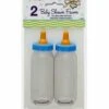 Blue Fillable Baby Bottle 5 Inch Favor 2ct -Toy World 13580