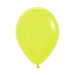 5 Inch Sempertex Neon Yellow Latex Balloons 50ct