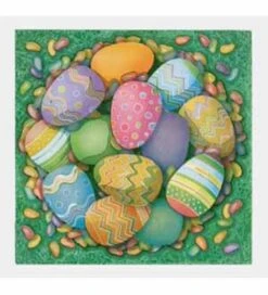 Easter Egg Napkin (L) 16ct
