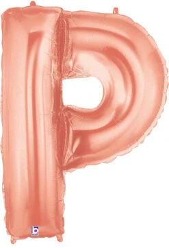 Betallic P Rose Gold 34 Inch Shaped Foil Balloon 1ct
