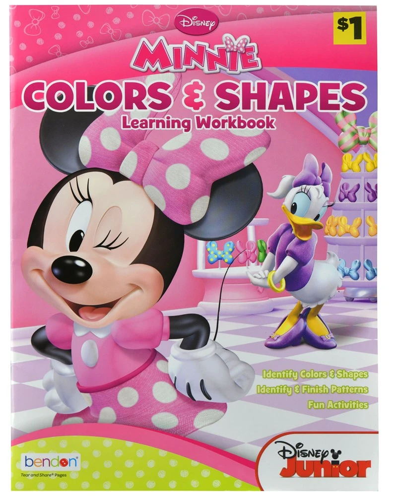 Minnie Mouse Workbook Color 32pg 8x0.10x10.5 1 Minnie Mouse Workbook Color 32pg 8x0.10x10.5