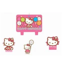 AMS Hello Kitty Mini Candle 4ct