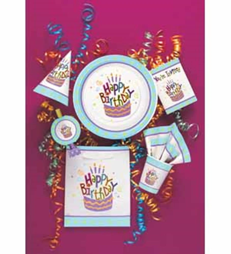 Birthday Treat Plate (S) 8ct 1 Birthday Treat Plate (S) 8ct