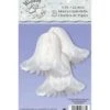 White Bells Honeycomb Decoration 9", 3ct -Toy World 18737
