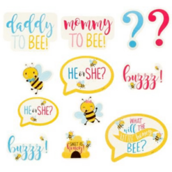 AMS What Will It Bee Cutouts 12ct