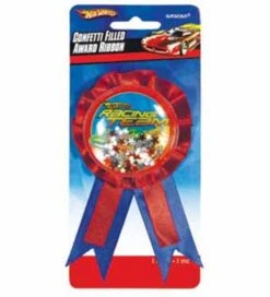 AMS Hot Wheel Confetti Pouch Award Ribbon
