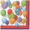 Disc-Birthday Balloon Napkin (L) 16ct 2 Disc-Birthday Balloon Napkin (L) 16ct -Toy World 23602