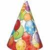 Birthday Balloon Hats 8ct -Toy World 23611