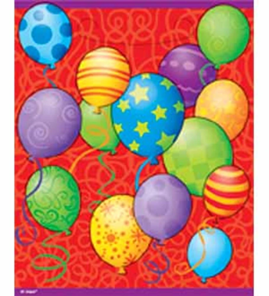 Birthday Balloon Lootbag 8ct 1 Birthday Balloon Lootbag 8ct