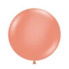 Tuftex Metallic Rose Gold 24 Inch Latex Balloons 25ct -Toy World 24040TFTX