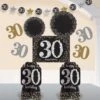 AMS Sparkling Celebration Happy Birthday 30 Room Decorating Kit 1ct