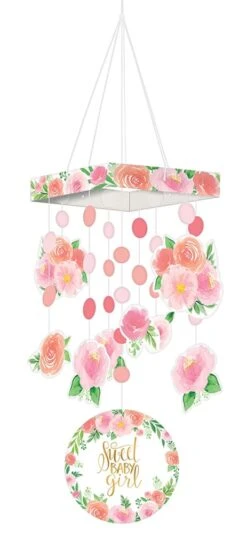 AMS Floral Baby Hanging Deco