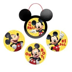 AMS Disney Mickey Mouse Forever Wall Frame And Cutout Decorating Kit 6pc