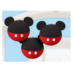 AMS Disney Mickey Mouse Forever Paper Lanterns 3ct
