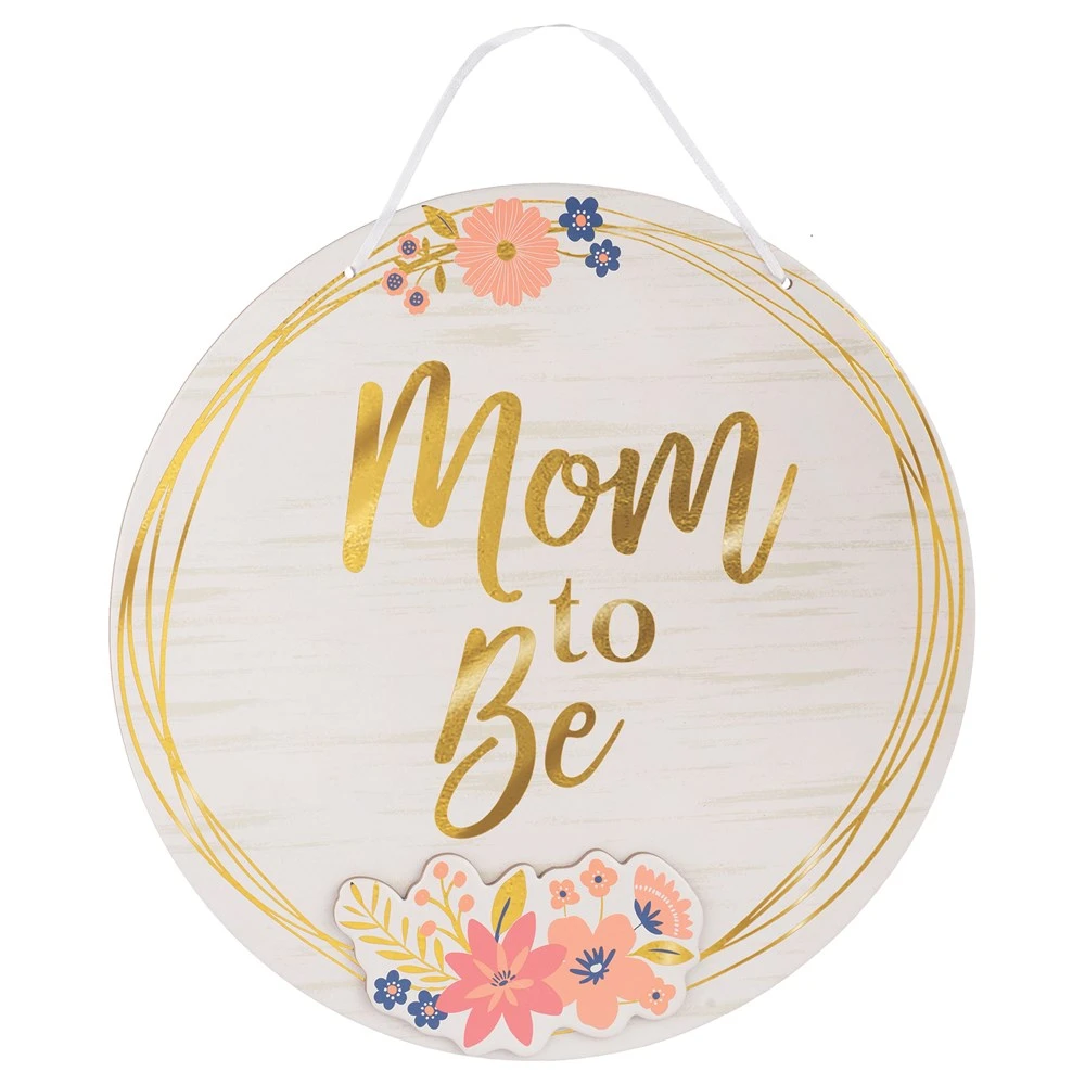 AMS Baby Shower Mom To Be Chair Sign 1 AMS Baby Shower Mom To Be Chair Sign