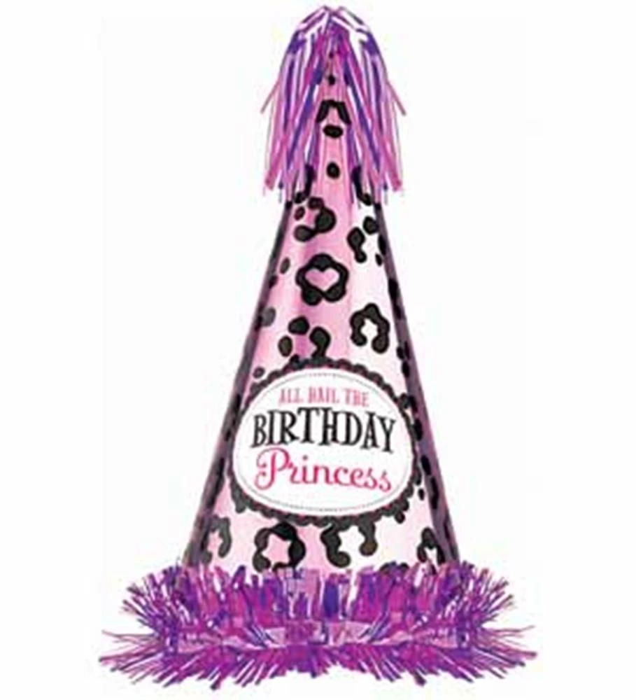 AMS Birthday Princess Hat W-Flower 1 AMS Birthday Princess Hat W-Flower