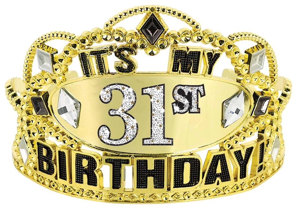 AMS Sparkling Celebration Happy Birthday Add Any Age Tiara 1ct 1 AMS Sparkling Celebration Happy Birthday Add Any Age Tiara 1ct