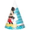 AMS Mickey Fun To Be One Cone Hat 8ct -Toy World 251833