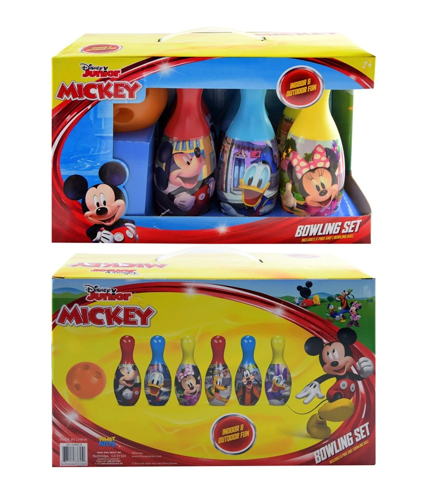 Mickey Bowling Set In Display Box 1 Mickey Bowling Set In Display Box