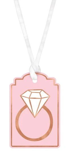 AMS Blush Wedding Tags