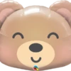 Qualatex 31 Inch Baby Bear Shape Foil Balloon 1ct