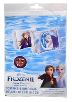 Frozen 2 Arm Inflatable Floaties 4.5 Gauge In Polybag With Color Insert