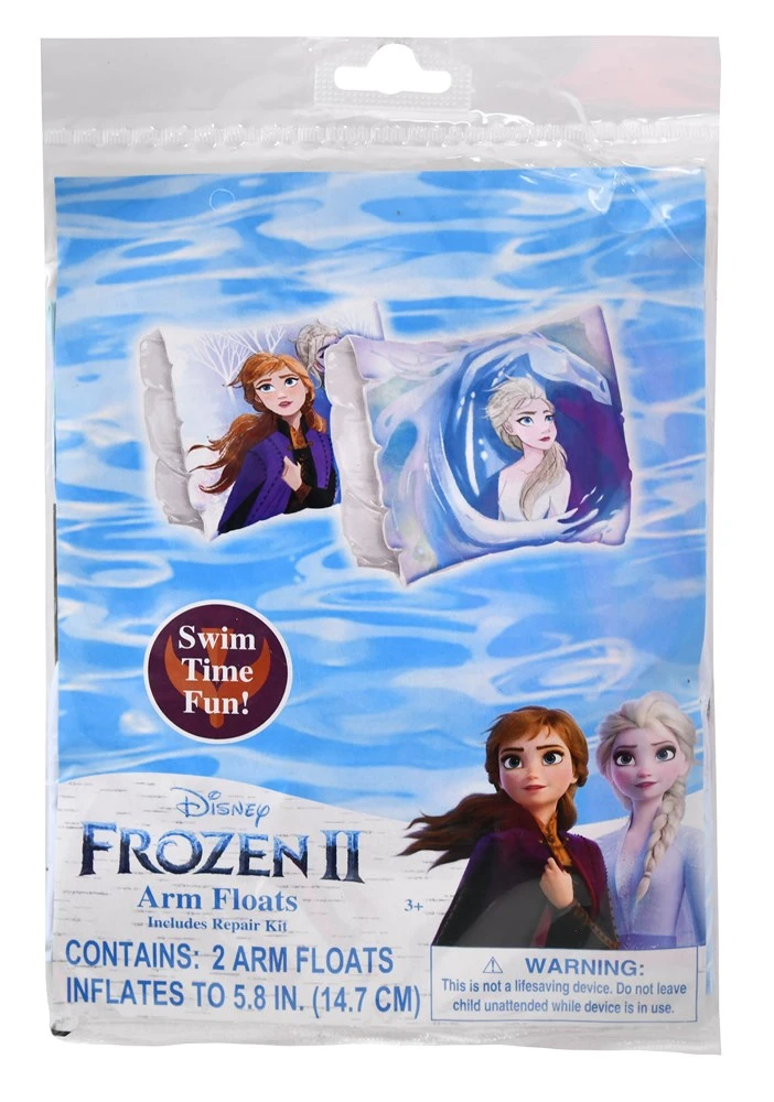 Frozen 2 Arm Inflatable Floaties 4.5 Gauge In Polybag With Color Insert 1 Frozen 2 Arm Inflatable Floaties 4.5 Gauge In Polybag With Color Insert