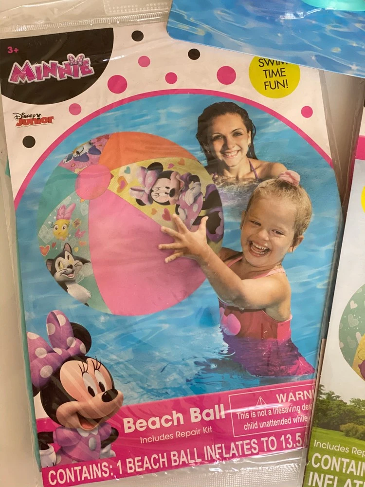 Minnie Mouse Bowtique Beach Ball 20in 1 Minnie Mouse Bowtique Beach Ball 20in
