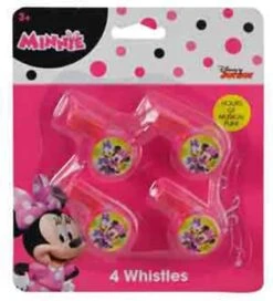 Minnie 4ct Mini Whistle