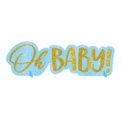 AMS Center Piece Oh Baby Boy 1ct