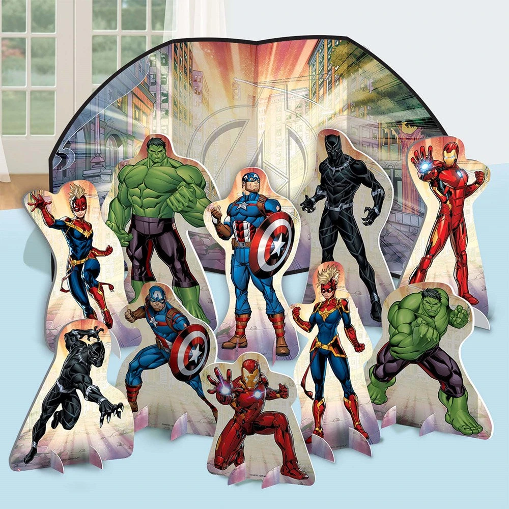 AMS Marvel Powers Unite Table Decorating Kit 1ct 1 AMS Marvel Powers Unite Table Decorating Kit 1ct