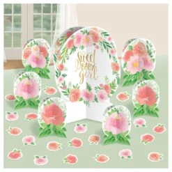 AMS Floral Baby Table Centerpiece Decorating Kit 1ct